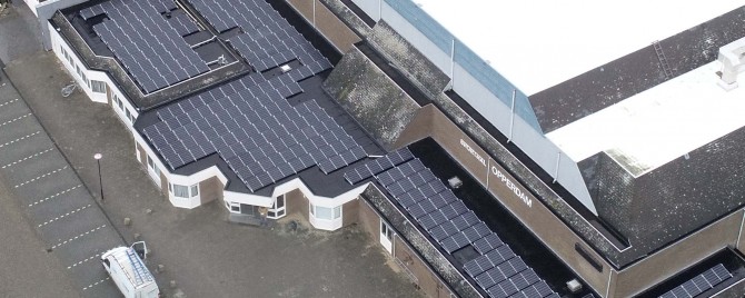 Zonnepanelen op Opperdam