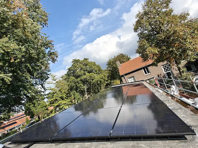 Zonnepanelen op Reset